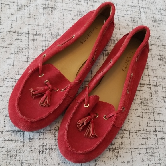 Talbots Shoes - Talbots Suede VGUC Driving Moccasins with Tassels